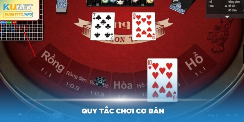 Các quy tắc chơi cơ bản trong game bài Rồng Hổ